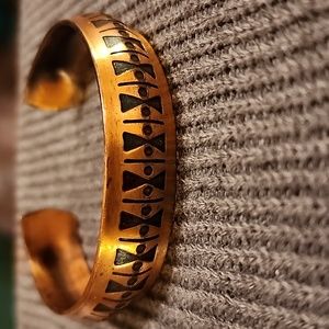 Vintage Copper Cuff Bracelet